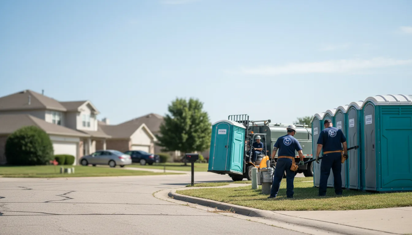 Porta Potty Rental in Johnston City, IL near me